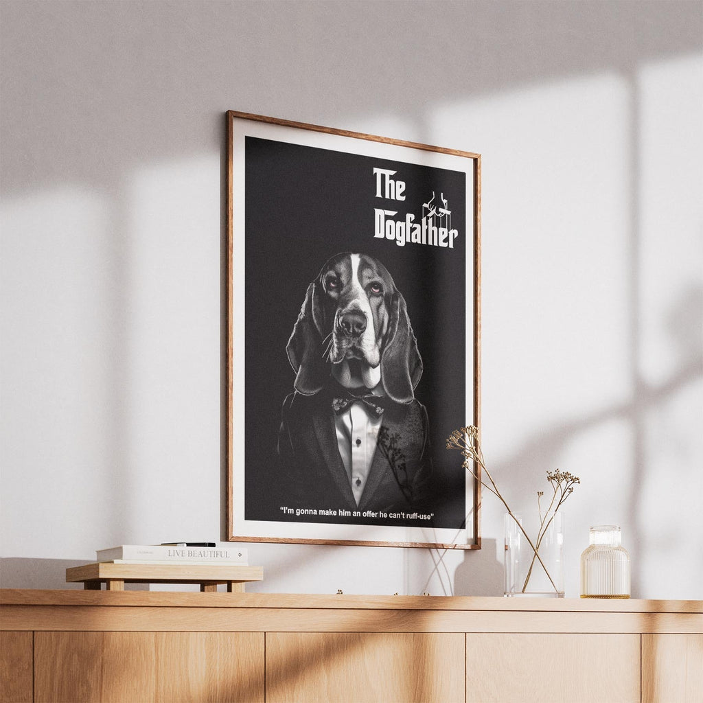 Basset Hound Mafia Dog Series image 5