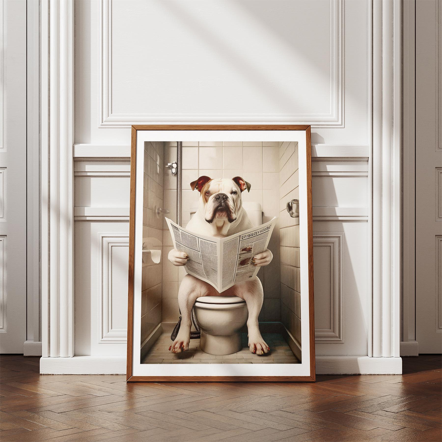 Bulldog Toilet Humour Dog Series 2 image 4