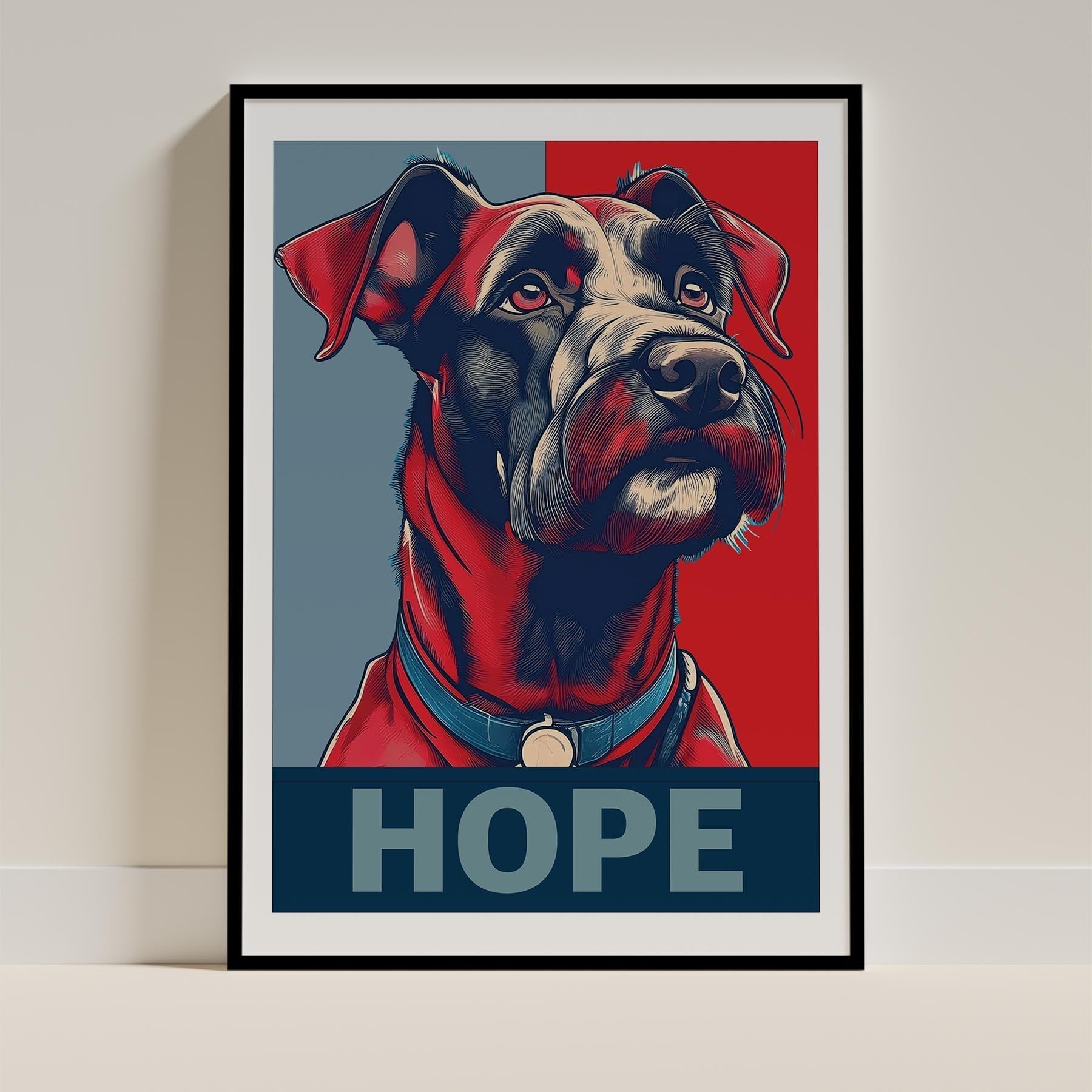 Black Russian Terrier Dog Art Print Unframed | 7 Unique Designs | Wall Art Gift for Dog Lovers - Image 3 | Dogsy & Co