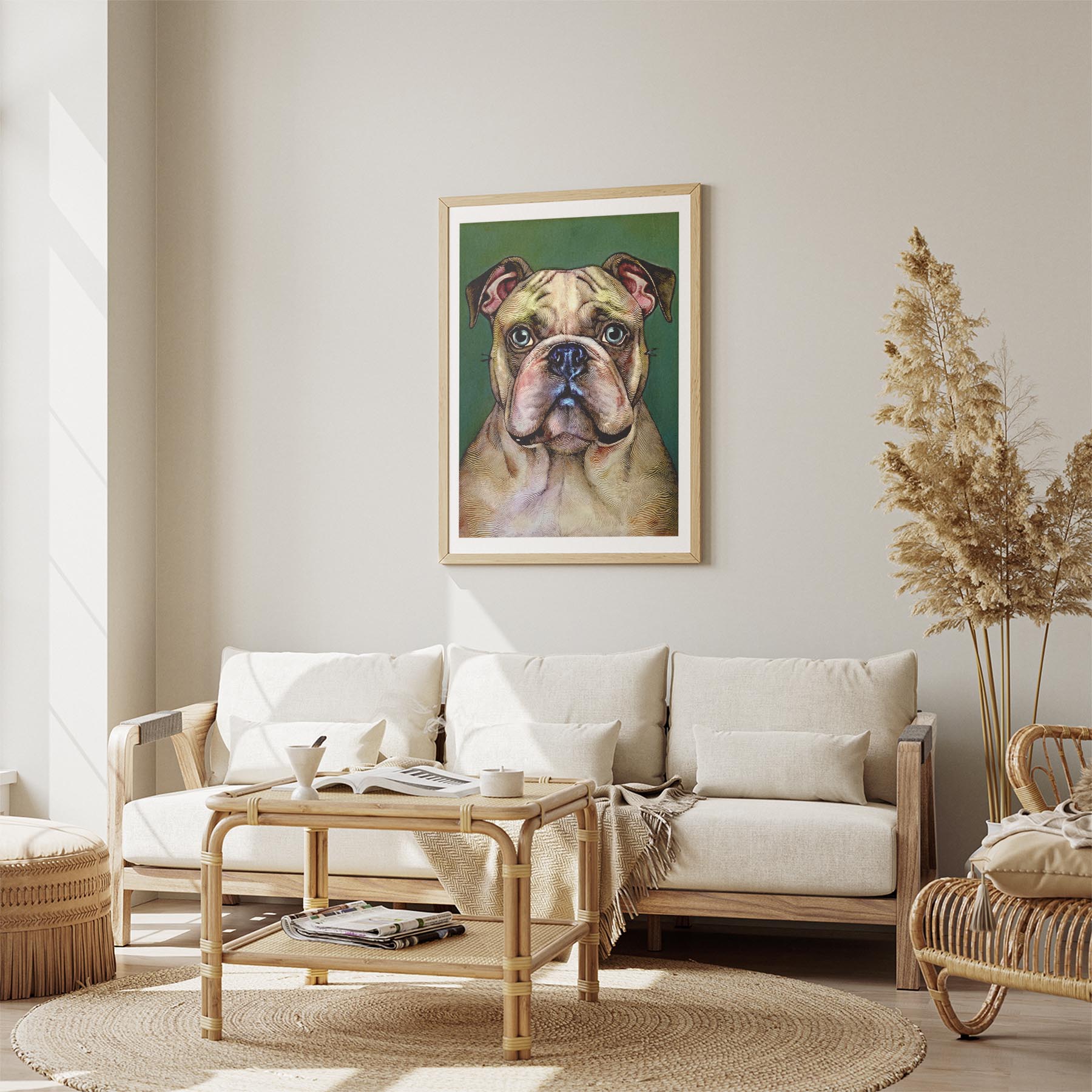 Bulldog Green Painted Series image 2