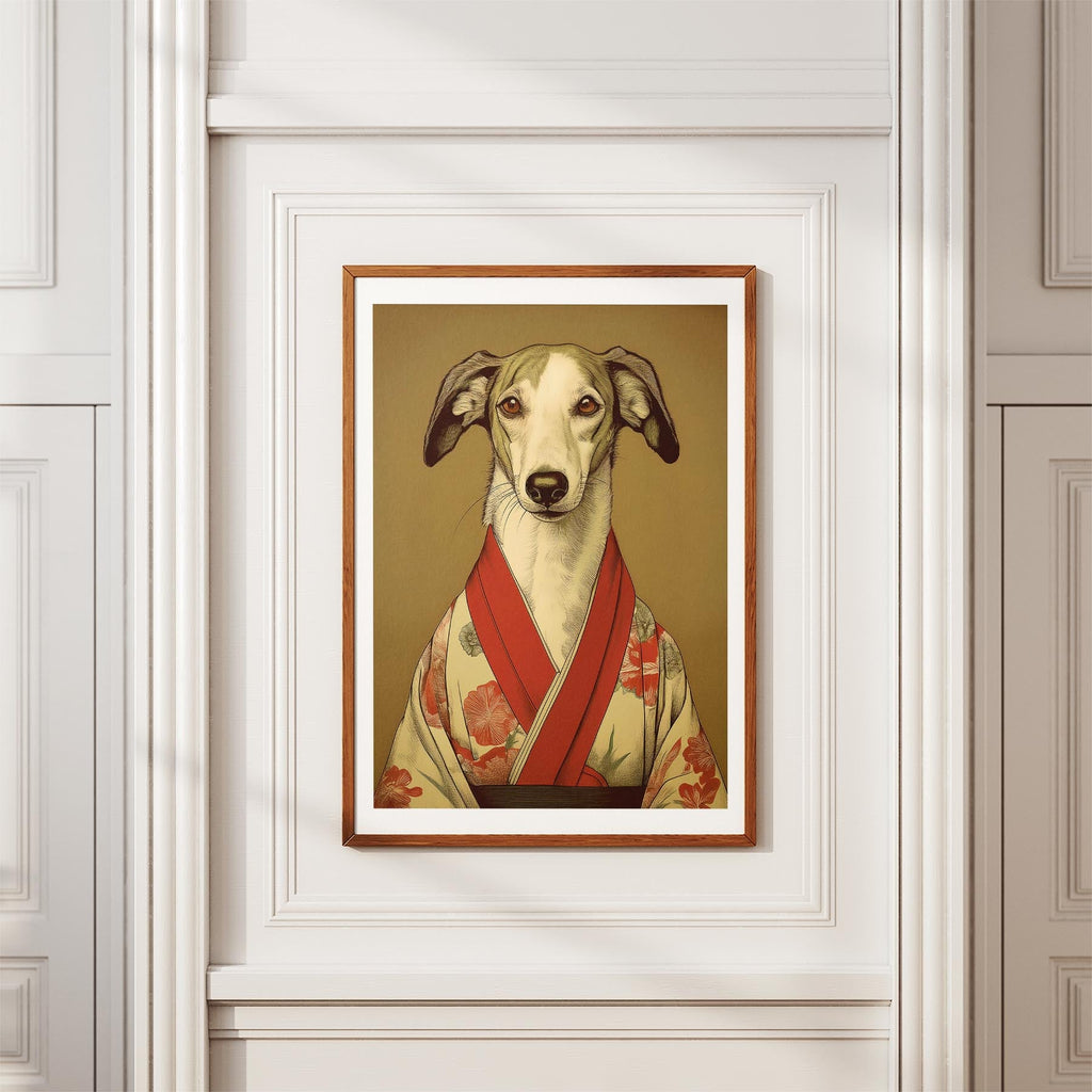 Borzoi Japanse Kimono Dog Series image 3