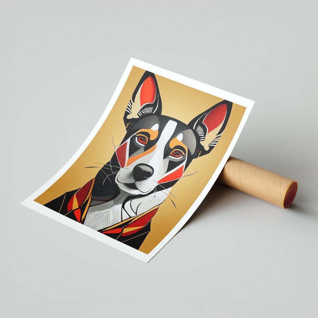 Kelpie Geometric Orange Series image 6