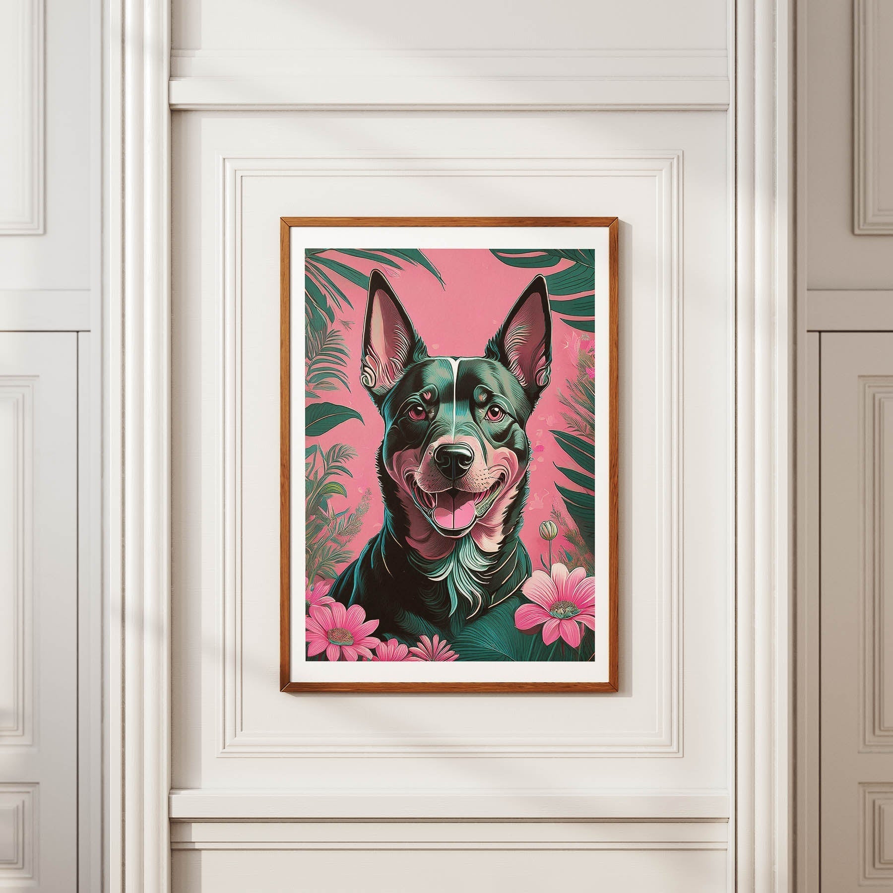 Kelpie Flowery Dog image 3