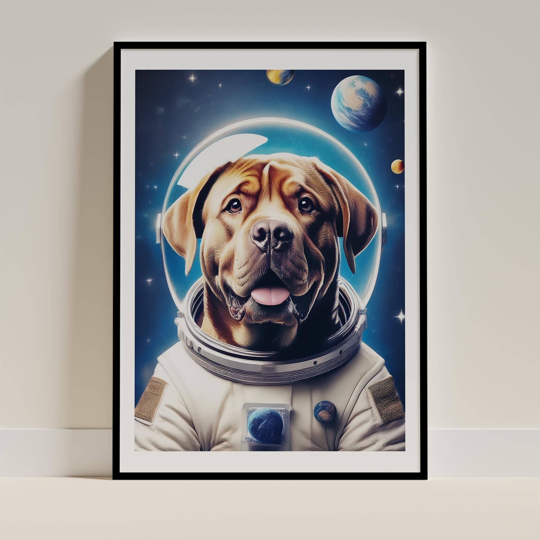 Neapolitan Mastiff Dog Art Print Unframed | 6 Unique Designs | Wall Art Gift for Dog Lovers - Image 5 | Dogsy & Co