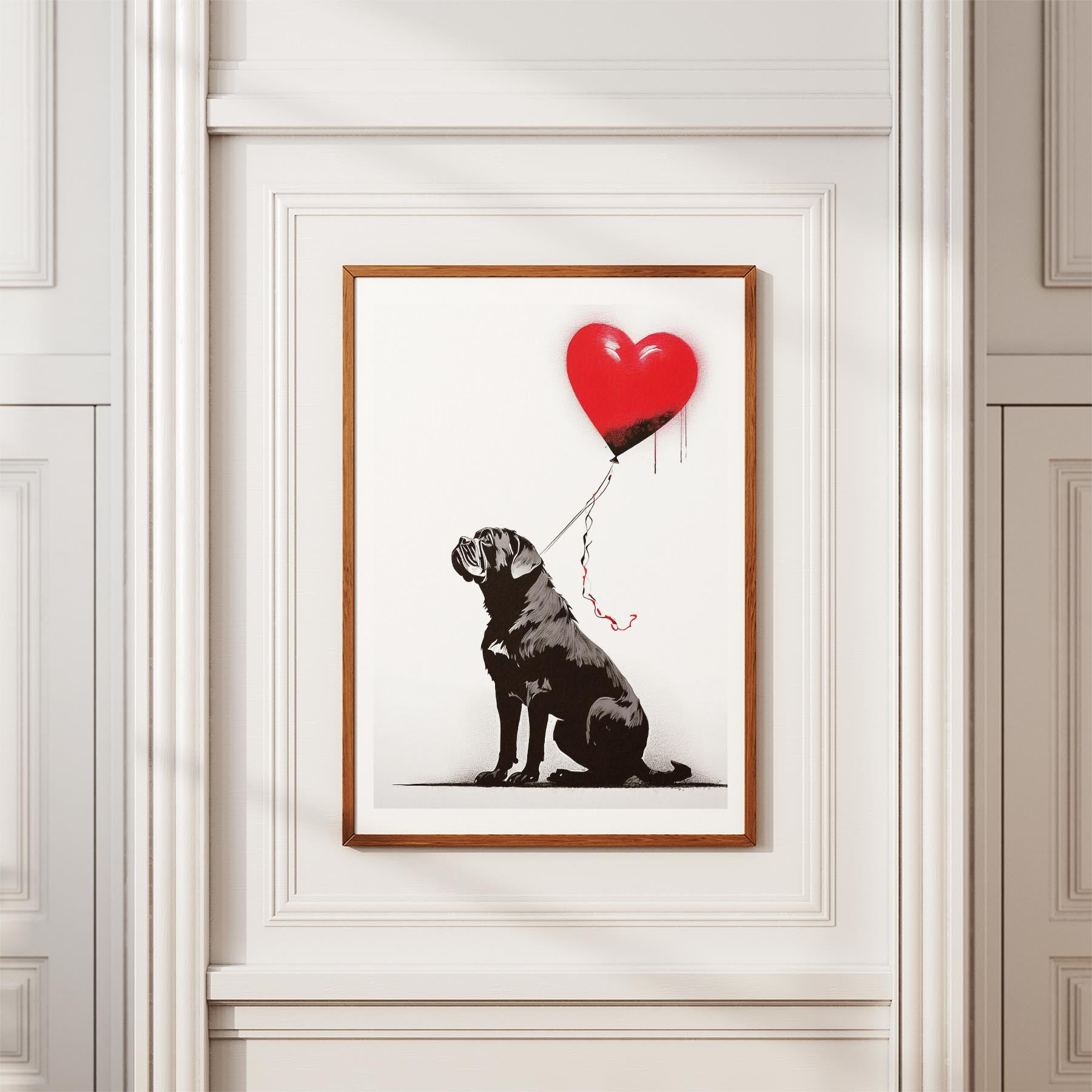 Mastiff DOGSY Series inspired by the Art of Banksy image 3