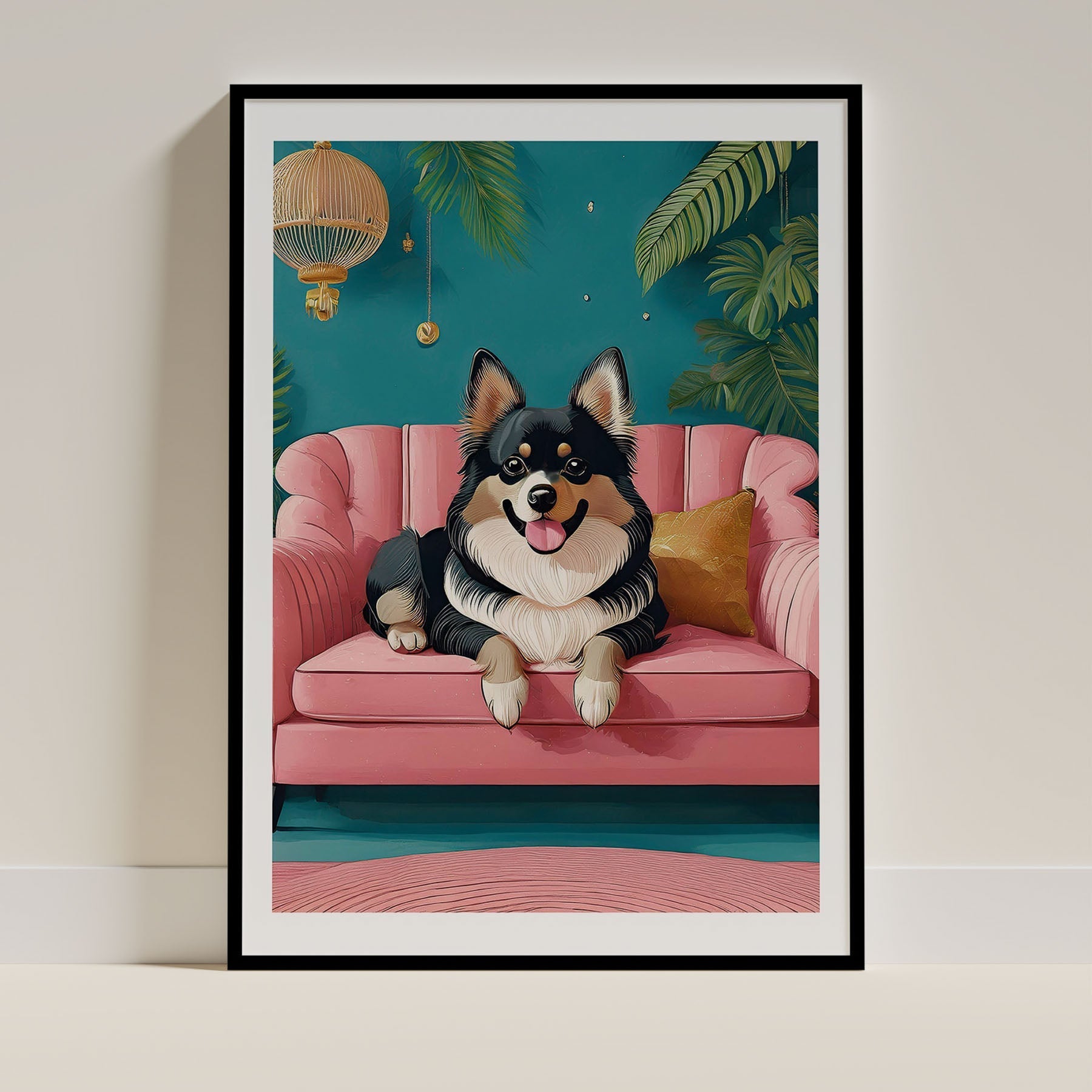 German Spitz Dog Art Print Unframed Vol 2 | 5 Unique Designs | Wall Art Gift for Dog Lovers - Image 2 | Dogsy & Co