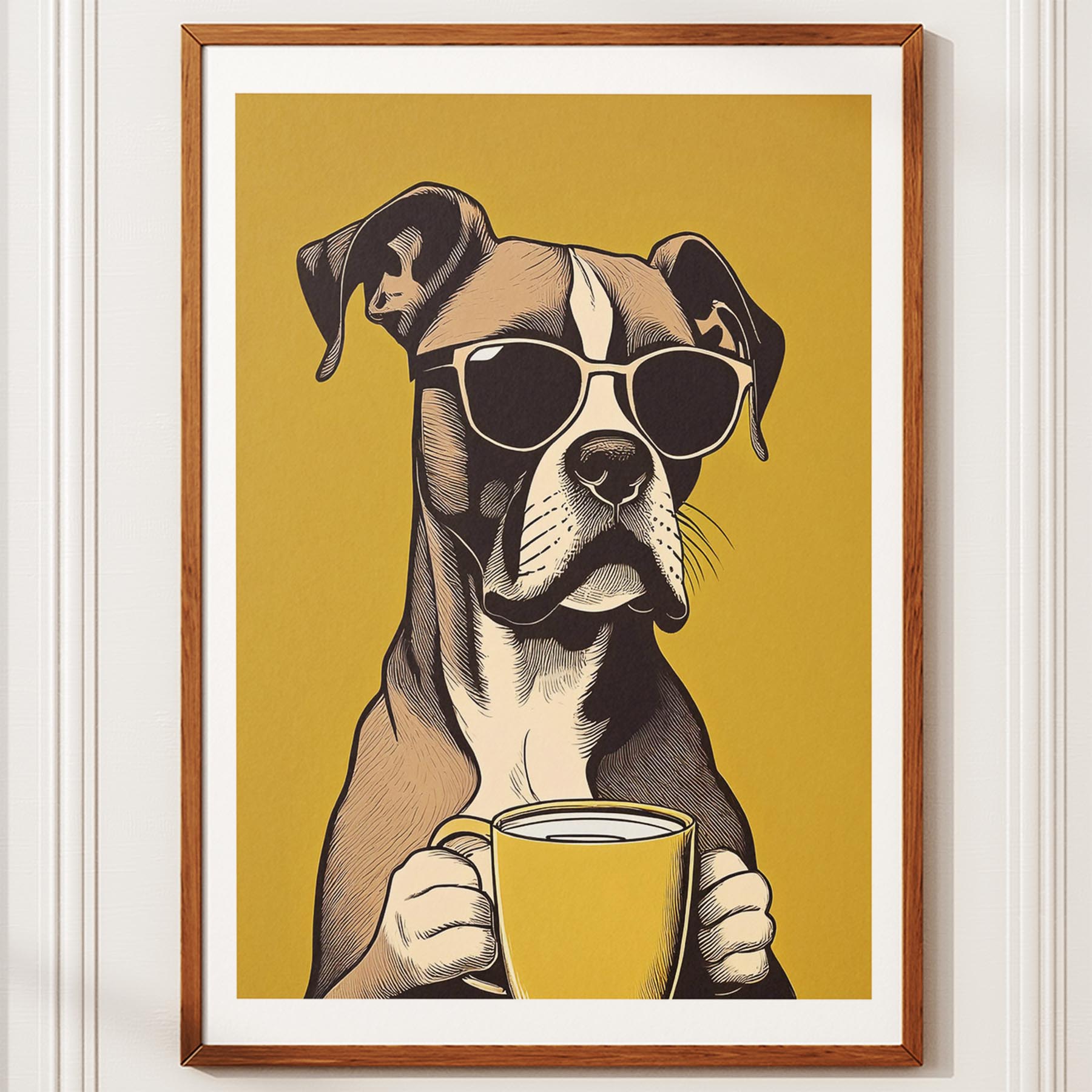 Bulldog Copy Chillin Coffee Dog image 10