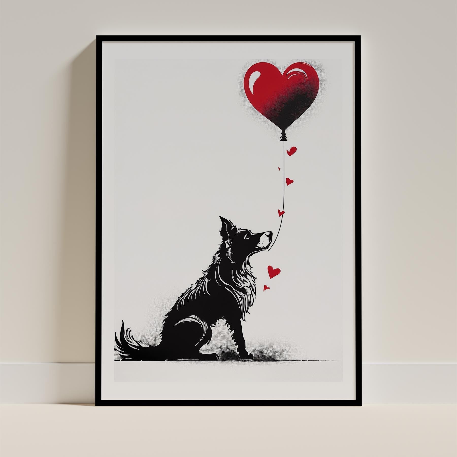 Border Collie Dog Art Print Unframed Vol 1 | 11 Unique Designs | Wall Art Gift for Dog Lovers - Image 9 | Dogsy & Co