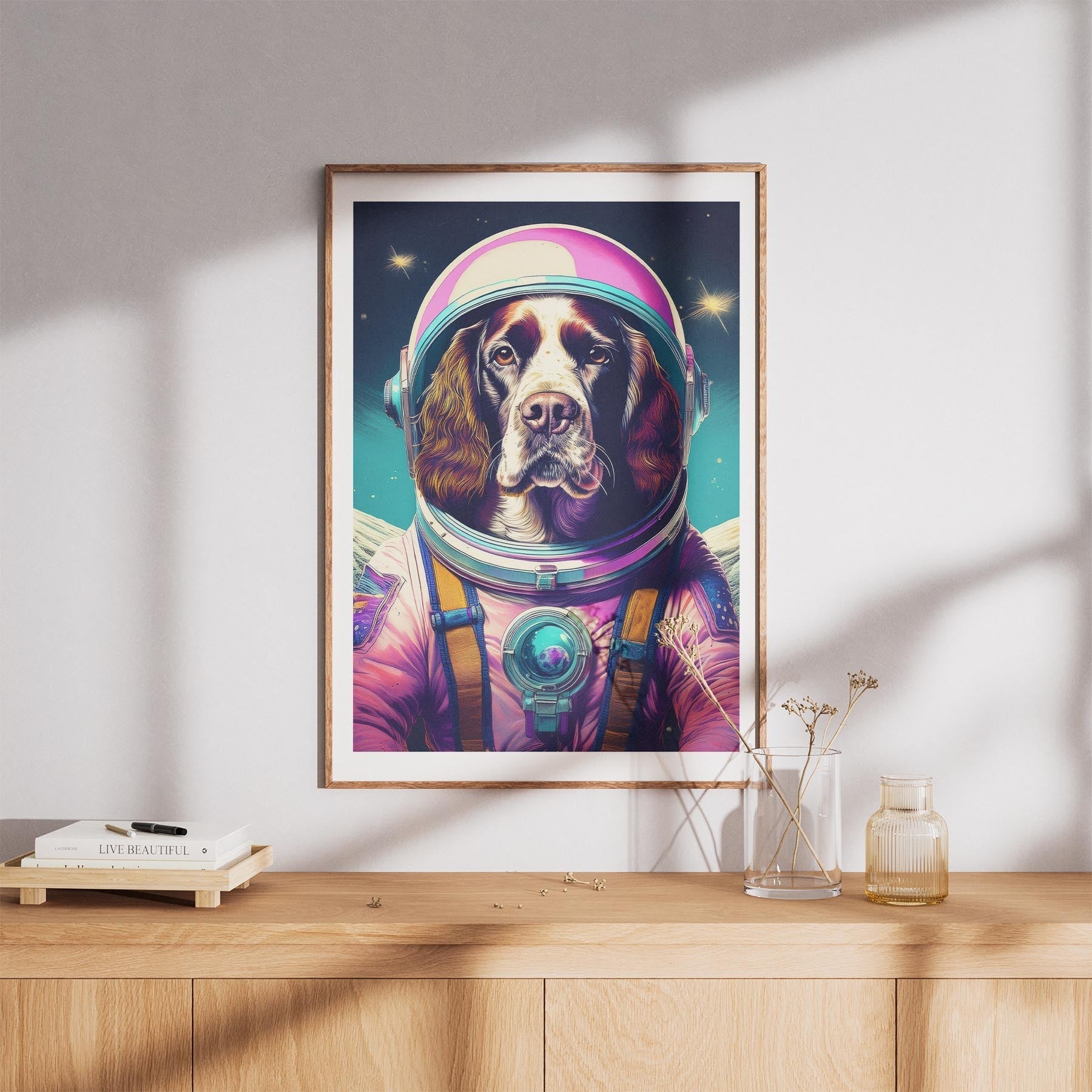 English Springer Spaniel Space Dogs Series image 8