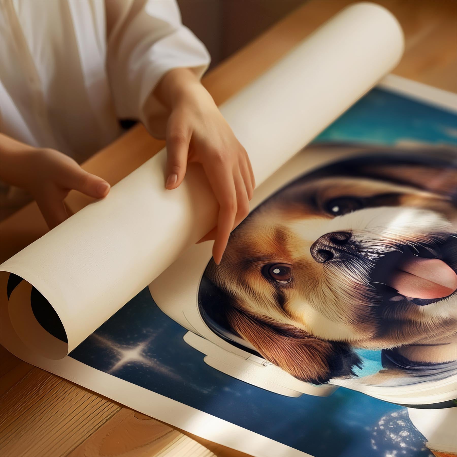 Shih Tzu Astronaut Dog Series image 1