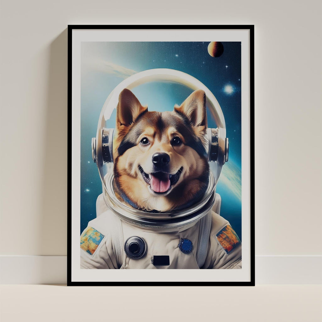 Finnish Lapphund Astronaut Dog Series image 11