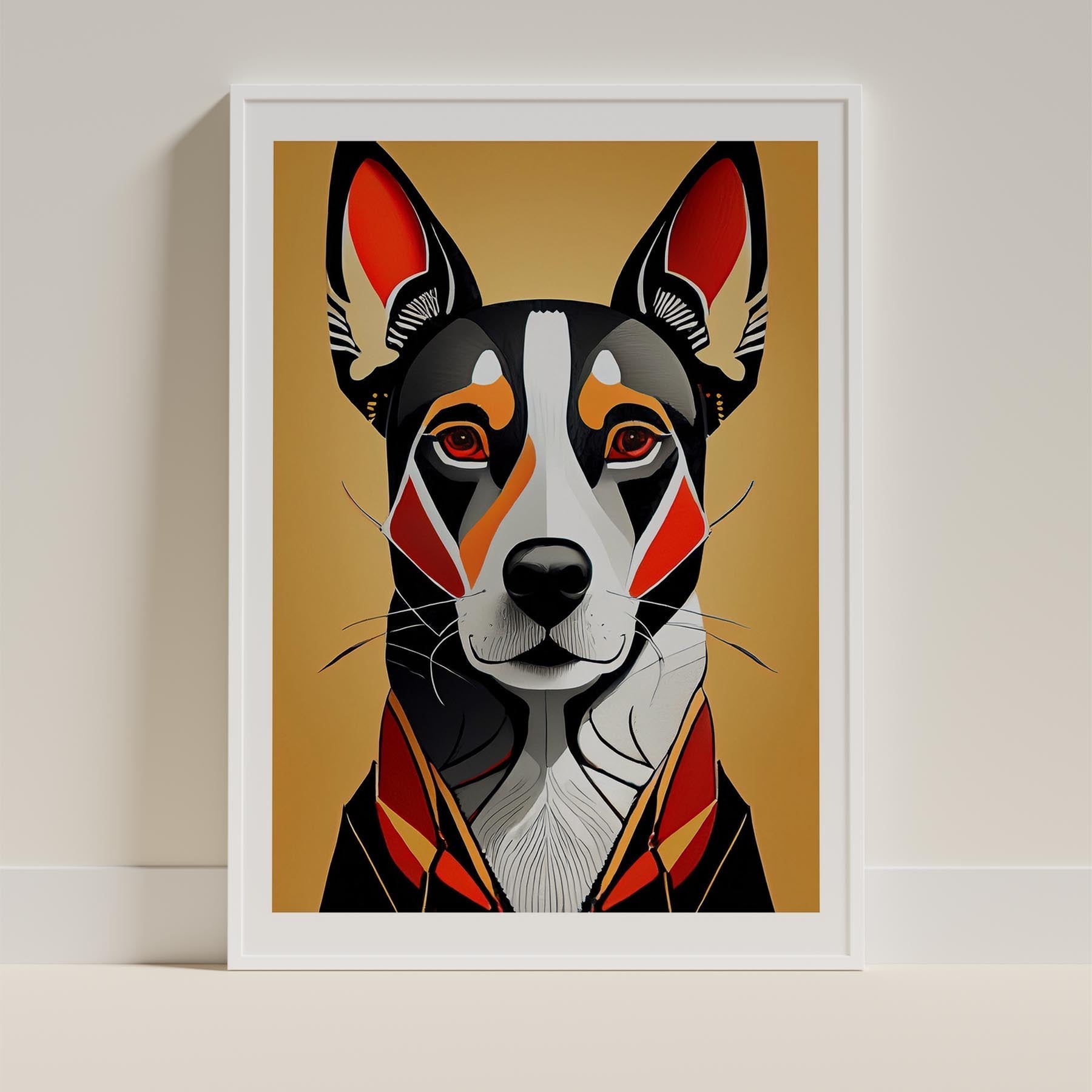 Kelpie Geometric Orange Series image 9