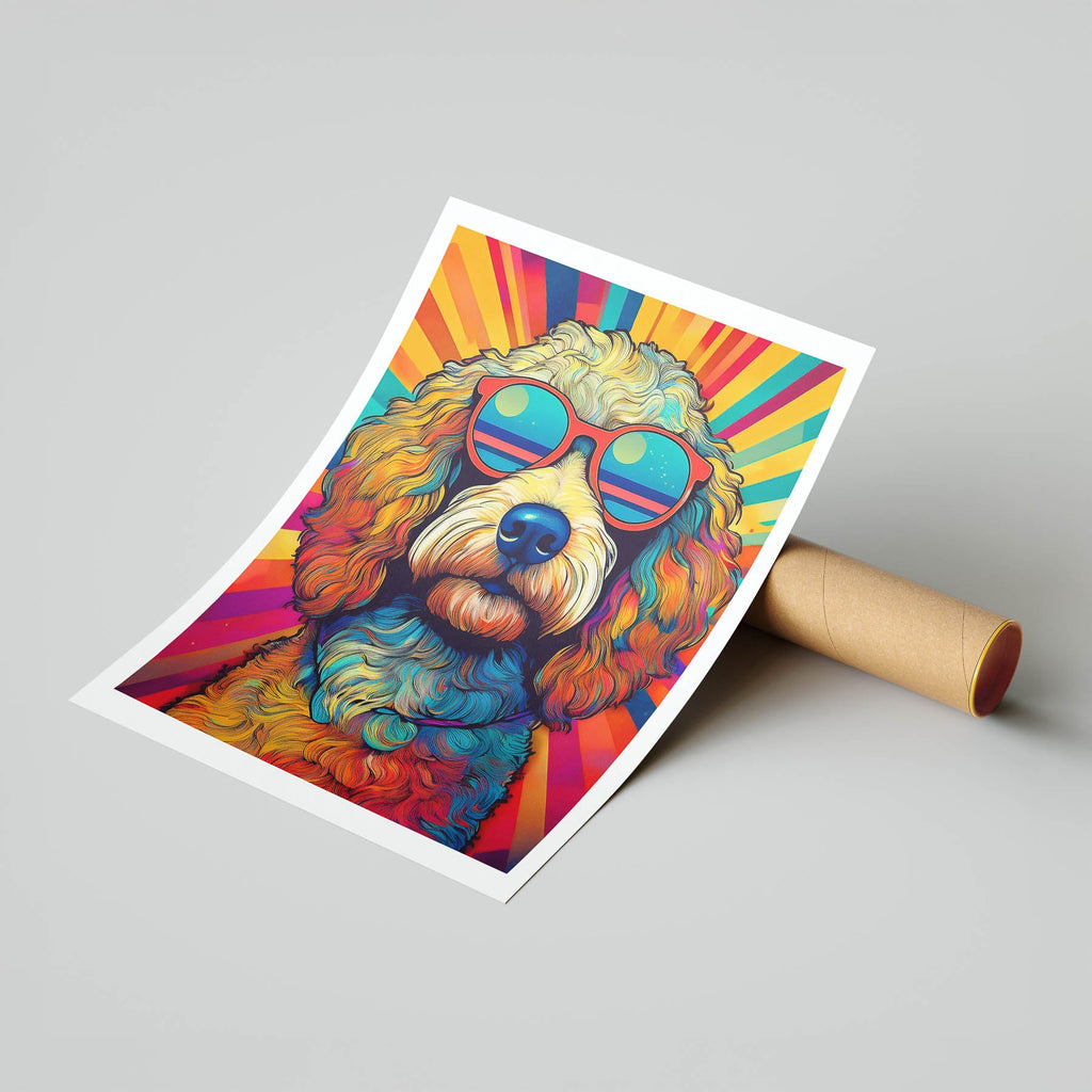 Cavoodle In Colourful Sunnies 1 image 7
