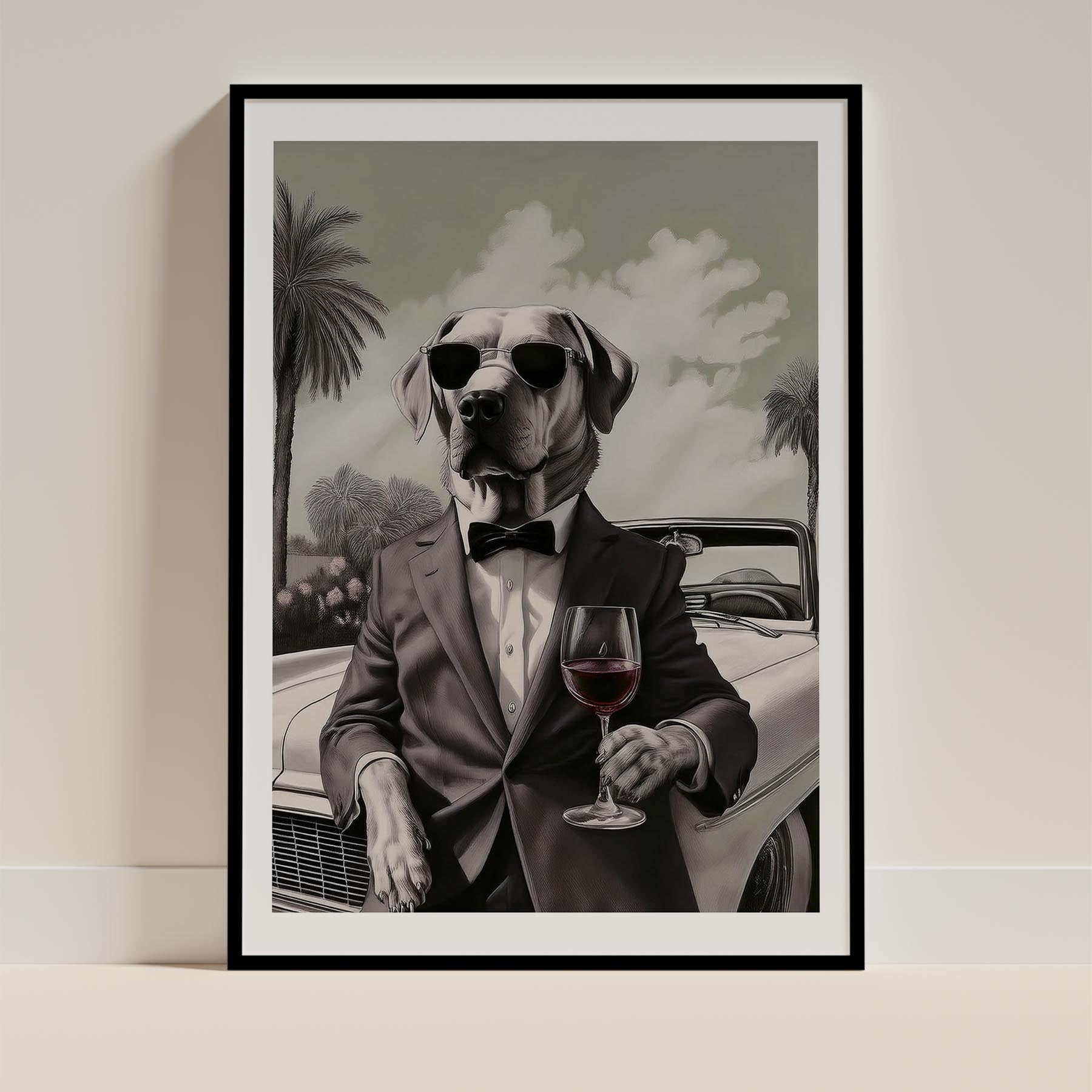 Labrador Retriever Dog Art Print Unframed Vol 1 | 11 Unique Designs | Wall Art Gift for Dog Lovers - Image 8 | Dogsy & Co