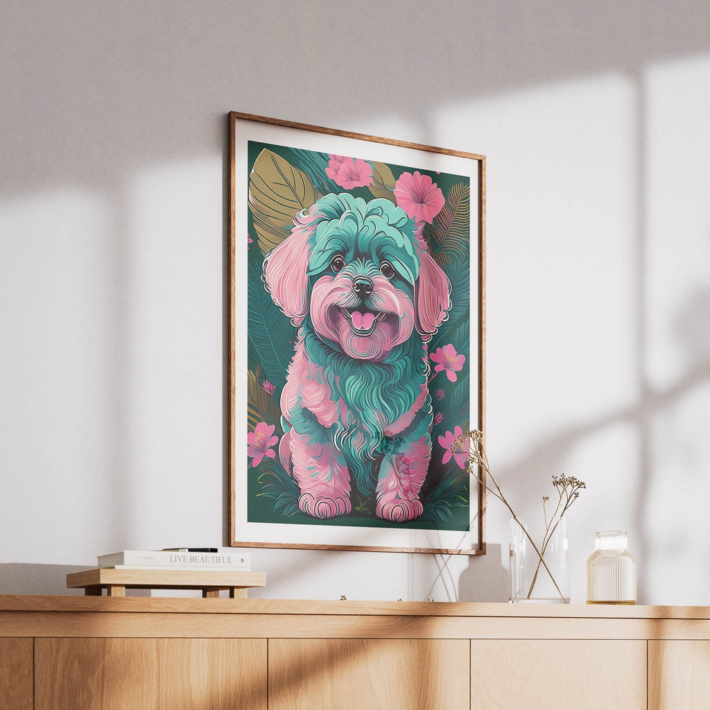 Bichon Frise Flowery Dog image 6