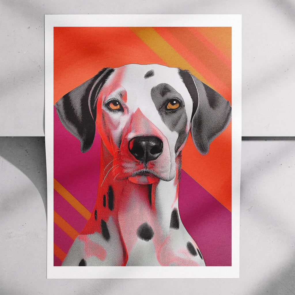Dalmatian Modern Pop Dog Series image 7