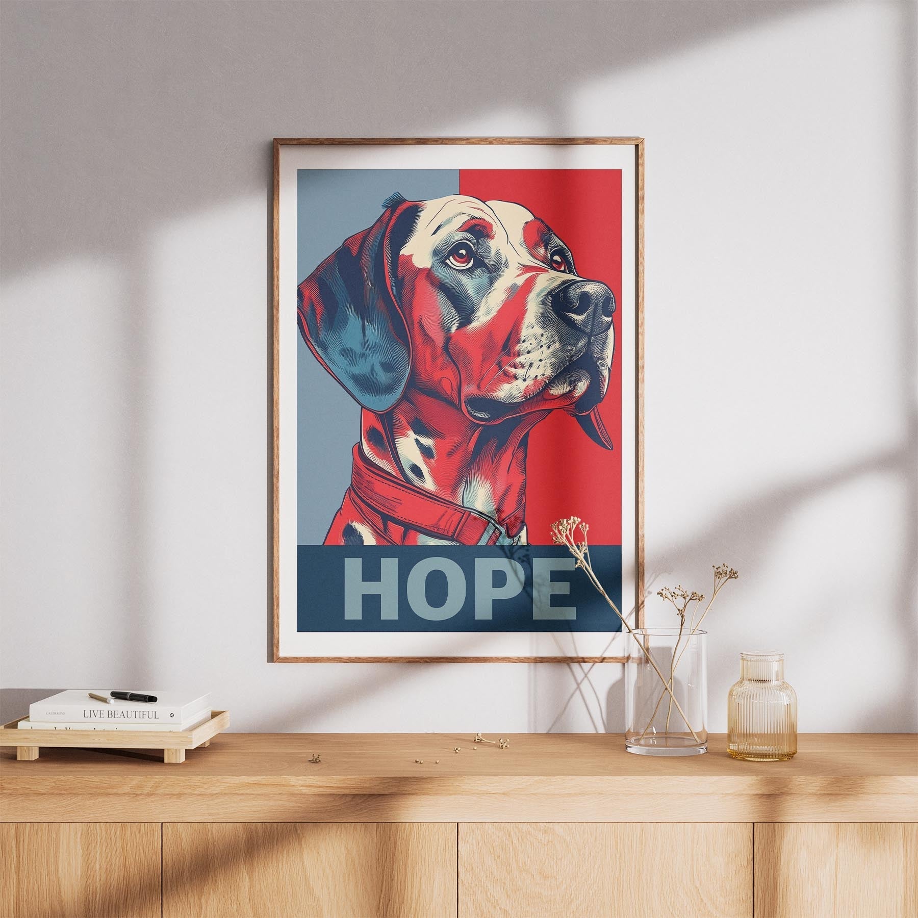 Dalmatian HOPE Series Inspired by the Obama Poster image 8