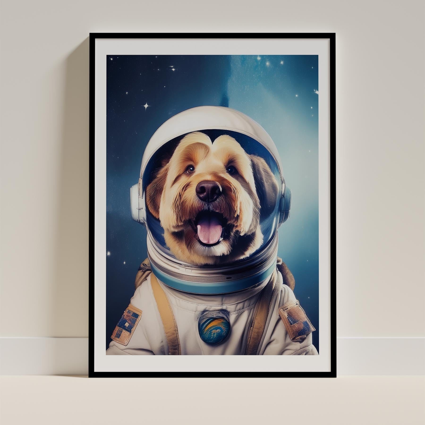 Old English Sheepdog Dog Art Print Unframed Vol 1 | 11 Unique Designs | Wall Art Gift for Dog Lovers - Image 10 | Dogsy & Co