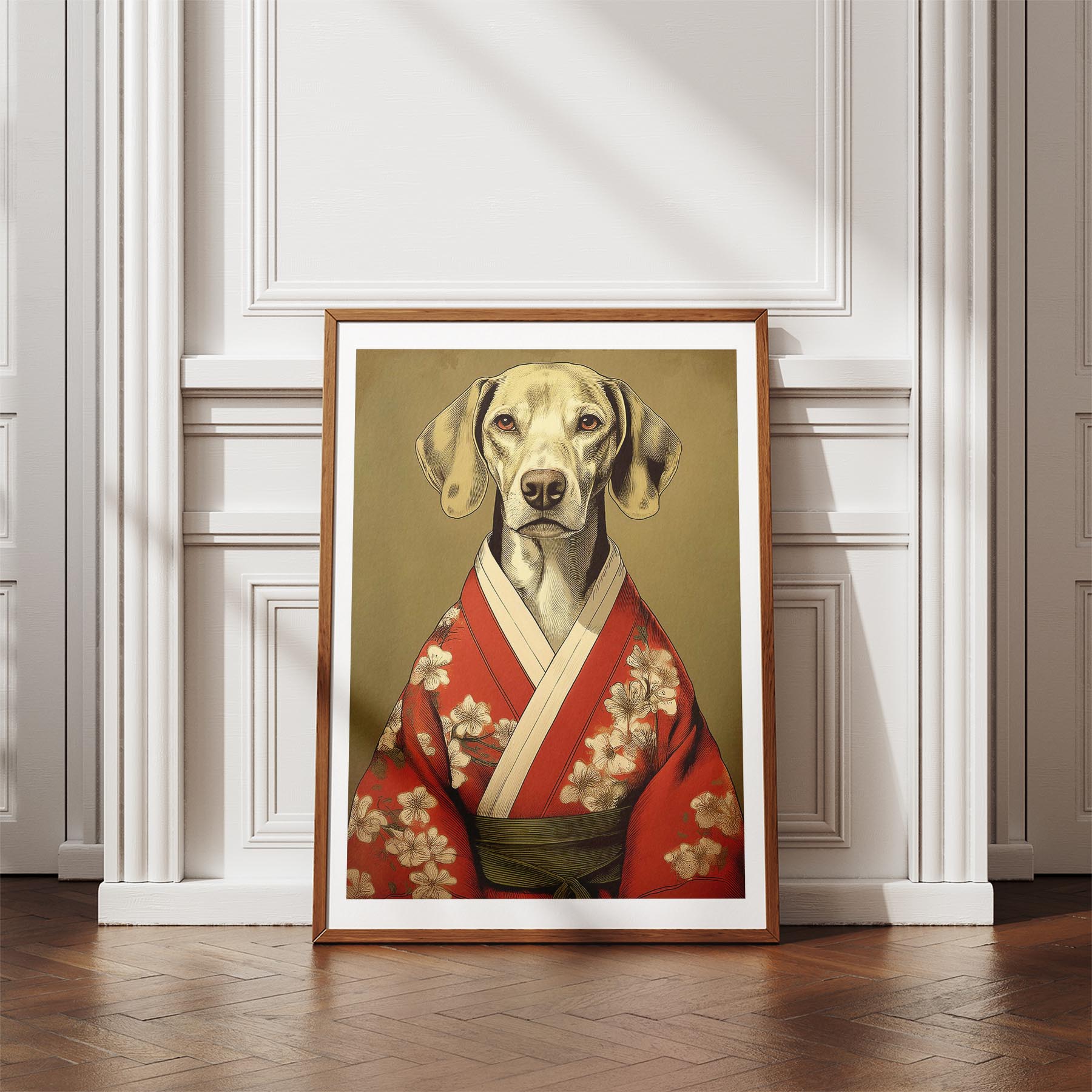 Hungarian Vizsla Japanse Kimono Dog Series image 4
