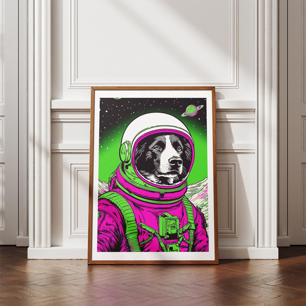 Border Collie Space Dogs Series image 4
