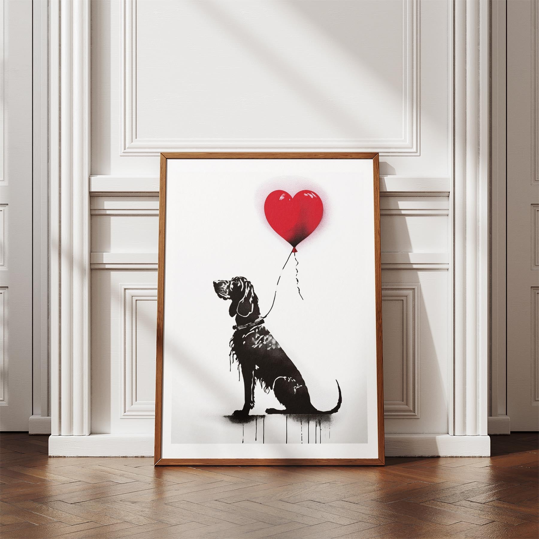 Bloodhound DOGSY Series inspired by the Art of Banksy image 4