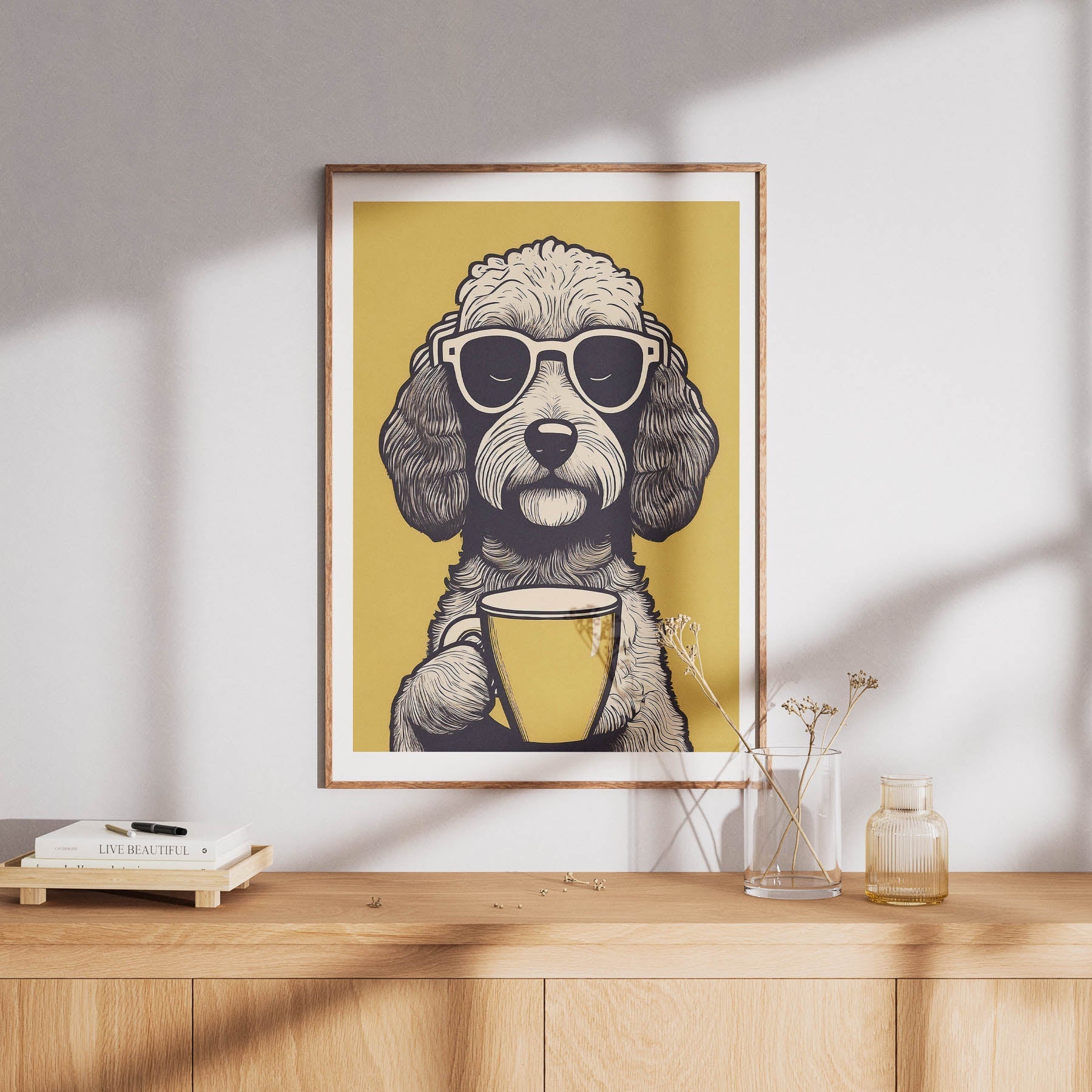 Cavooodle Chillin Coffee Dog image 8