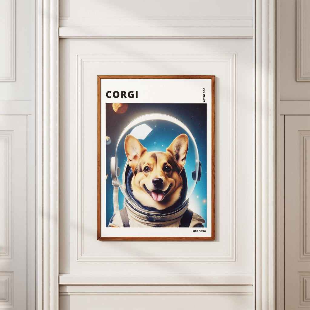 Corgi Astronaut Dog Series with Text Astro Dog image 3