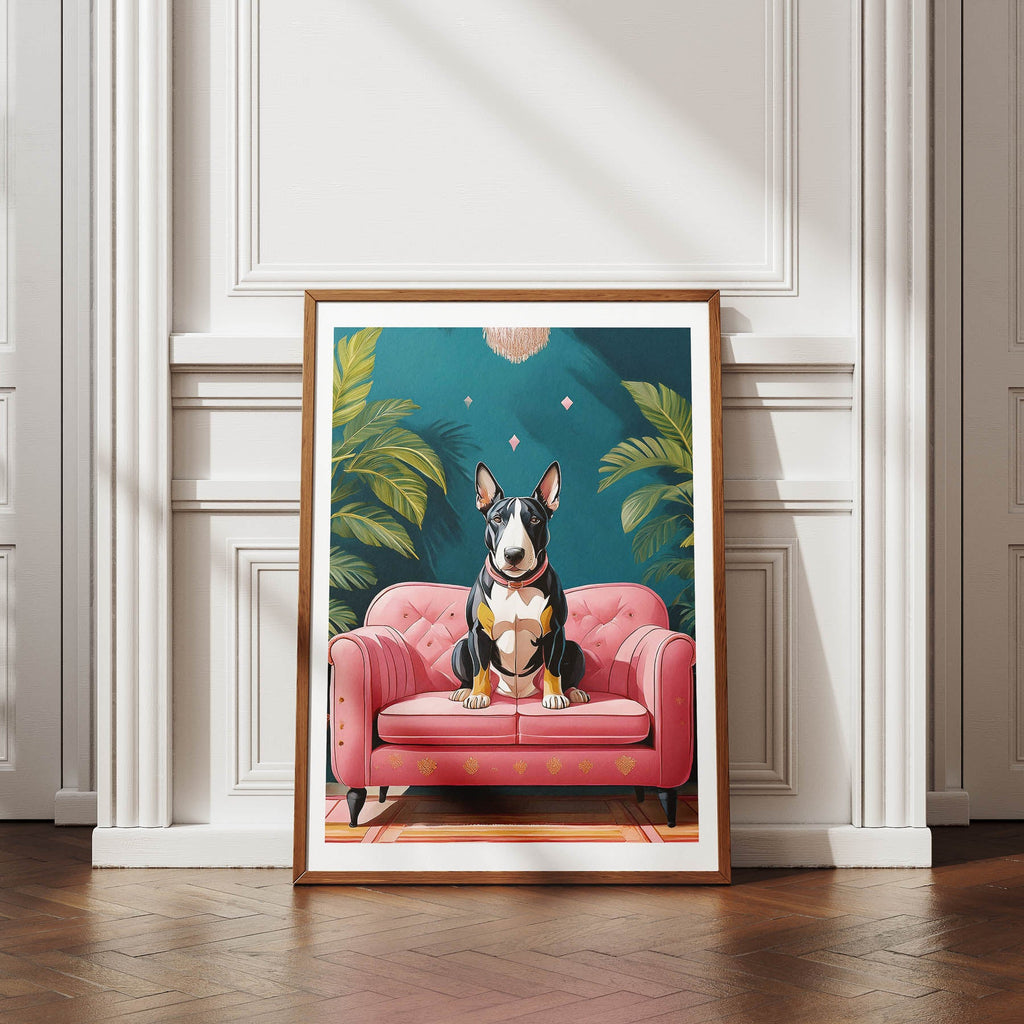 Bull Terrier  Just Lounging Around image 4