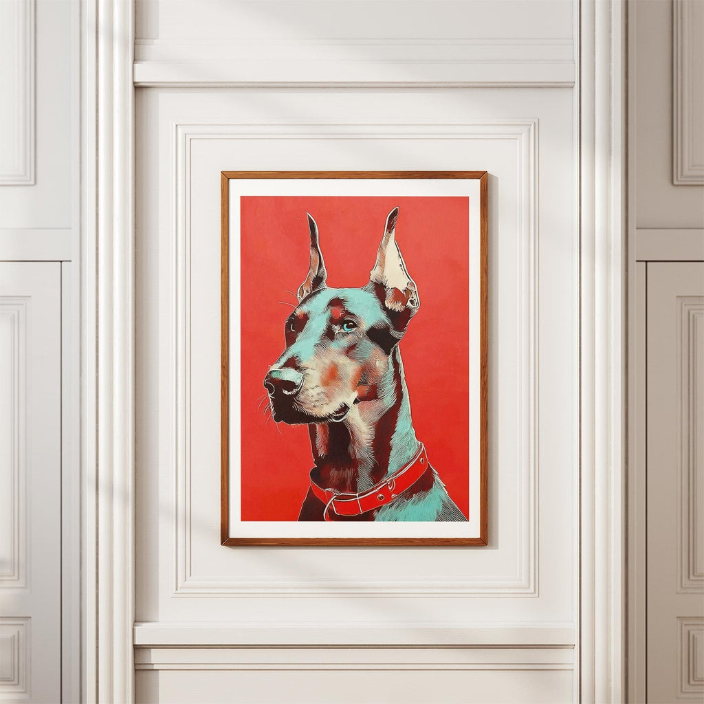Doberman Red Dog Series image 3