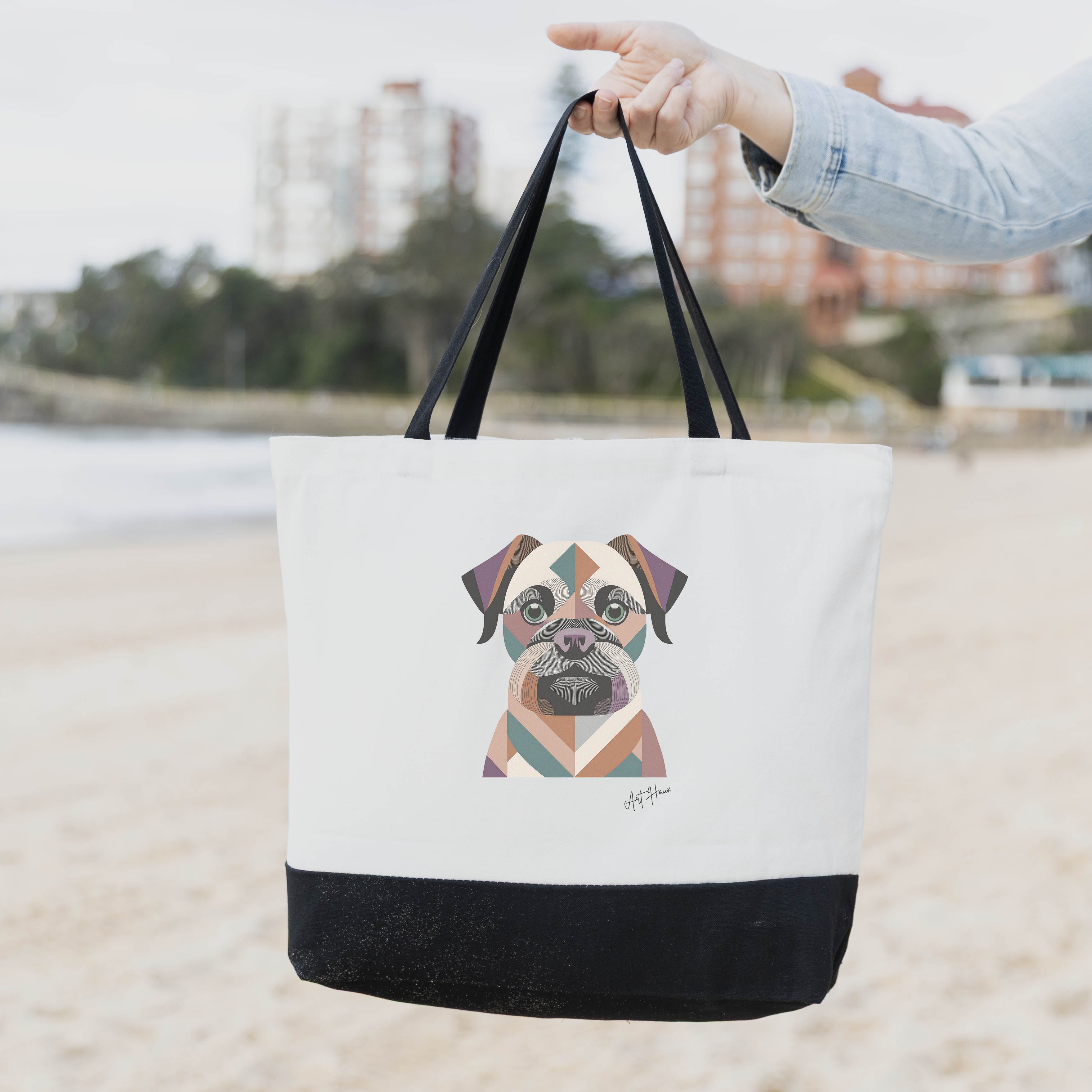 Brussels Griffon Vintage Chic Graphic Bag image 1