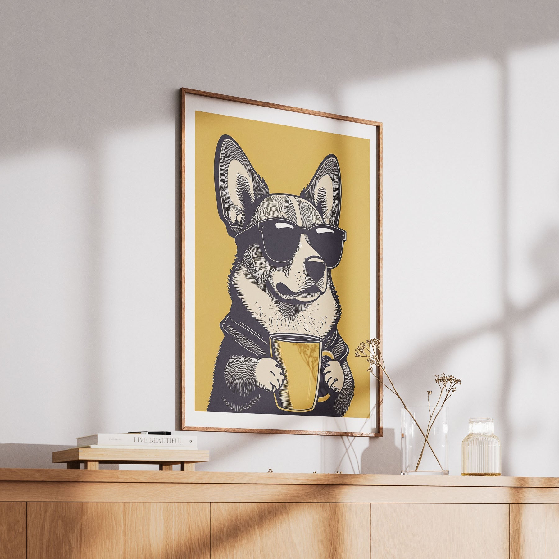 Corgi Chillin Coffee Dog image 6