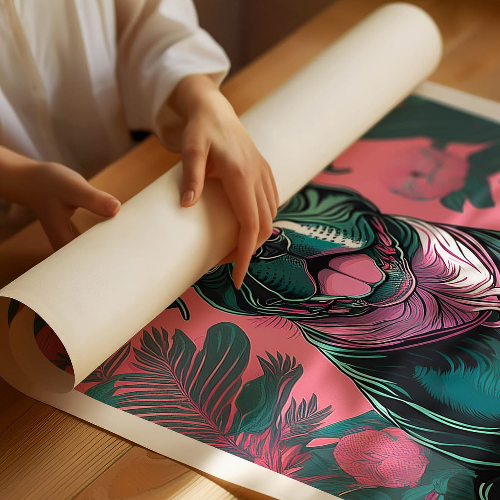 Boxer Flowery Dog image 1