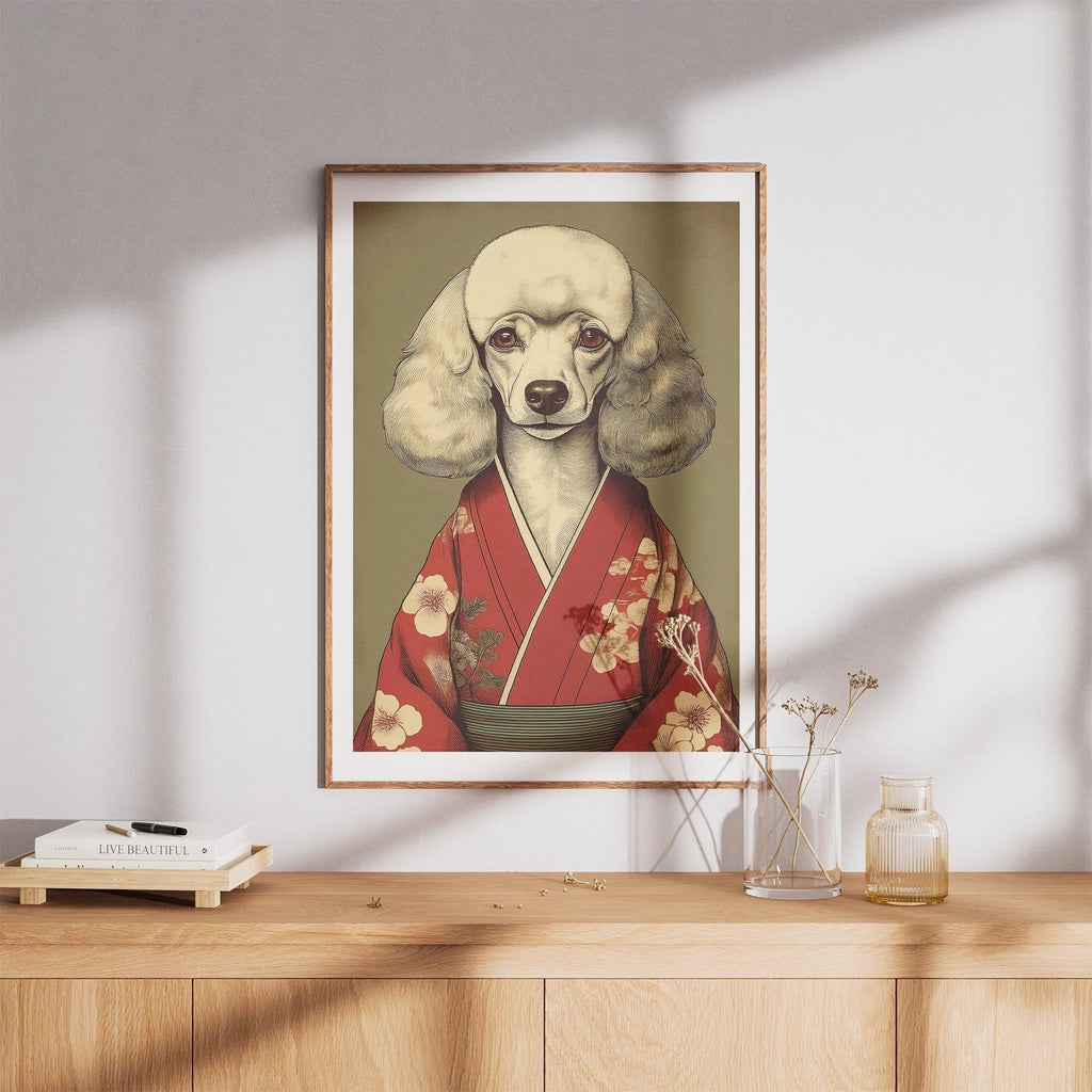 Poodle Japanse Kimono Dog Series image 8