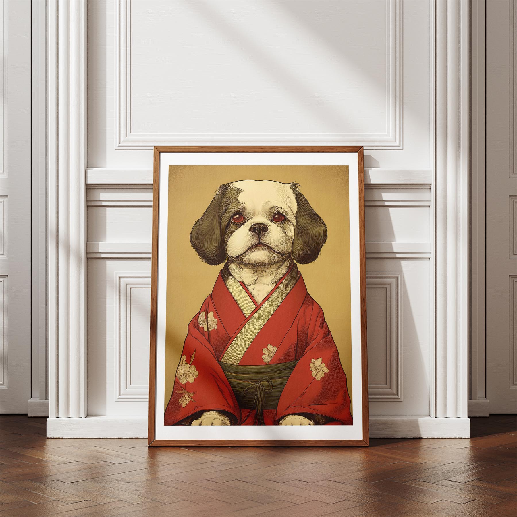 Shih Tzu Japanse Kimono Dog Series image 4