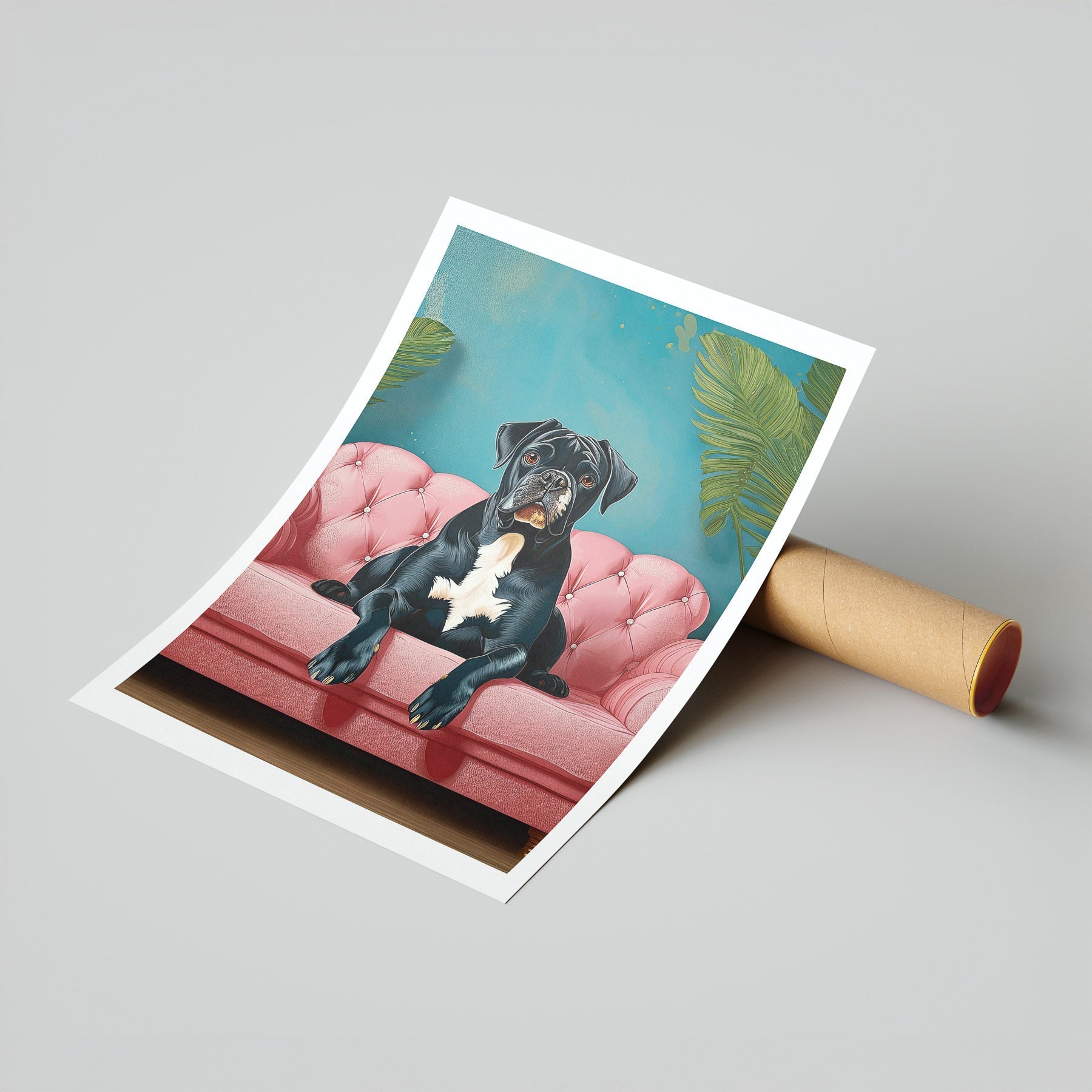 Bull Dog In Colourful Sunnies 2 image 9