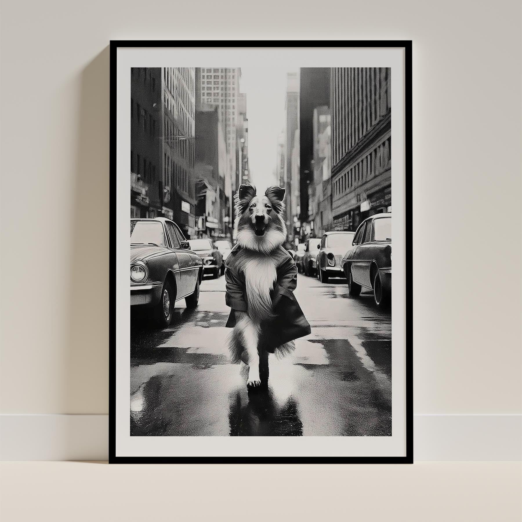 Collie Dog Art Print Unframed | 7 Unique Designs | Wall Art Gift for Dog Lovers - Image 2 | Dogsy & Co