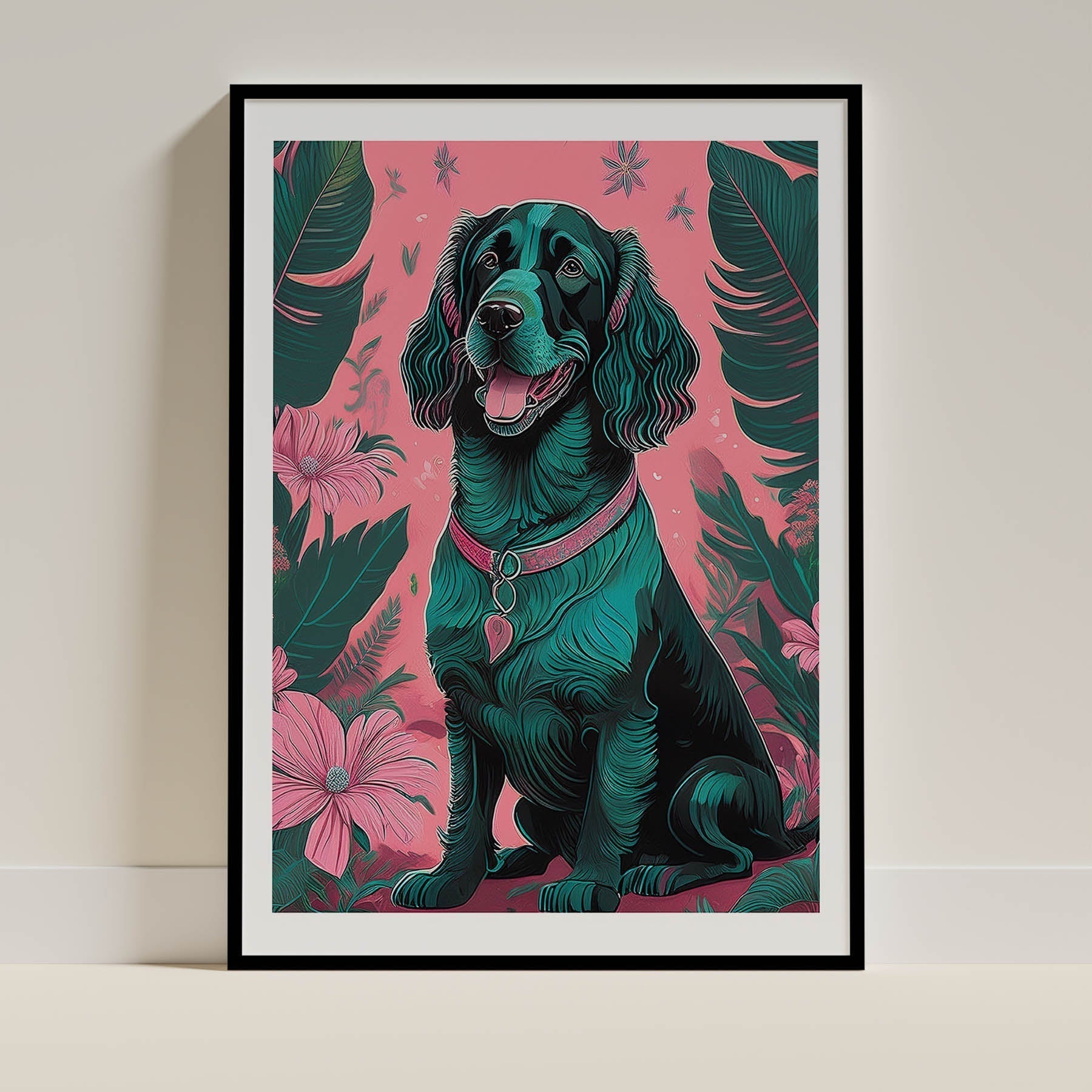Irish Setter Dog Art Print Unframed Vol 2 | 5 Unique Designs | Wall Art Gift for Dog Lovers | Dogsy & Co