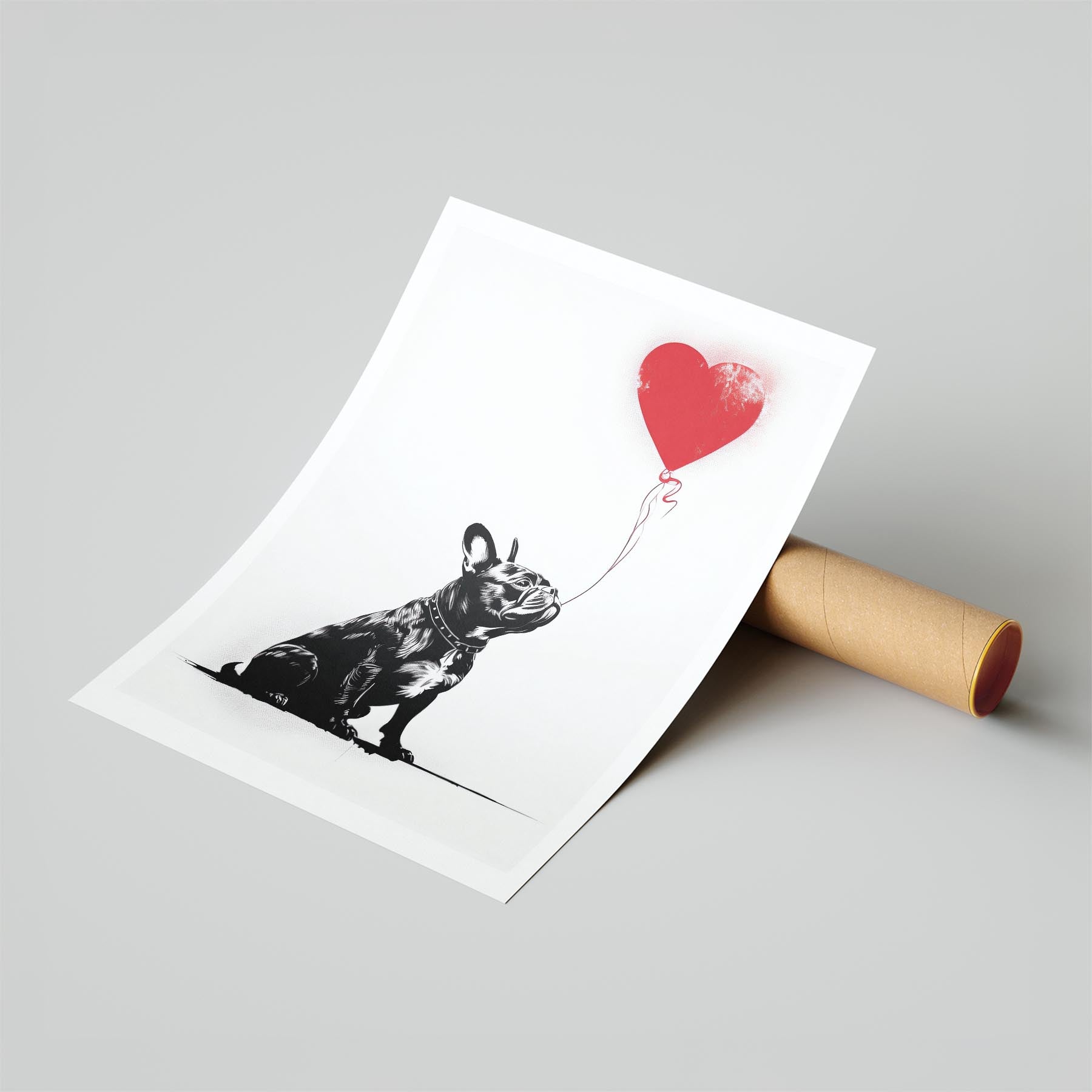 French Bulldog DOGSY Series inspired by the Art of Banksy image 6