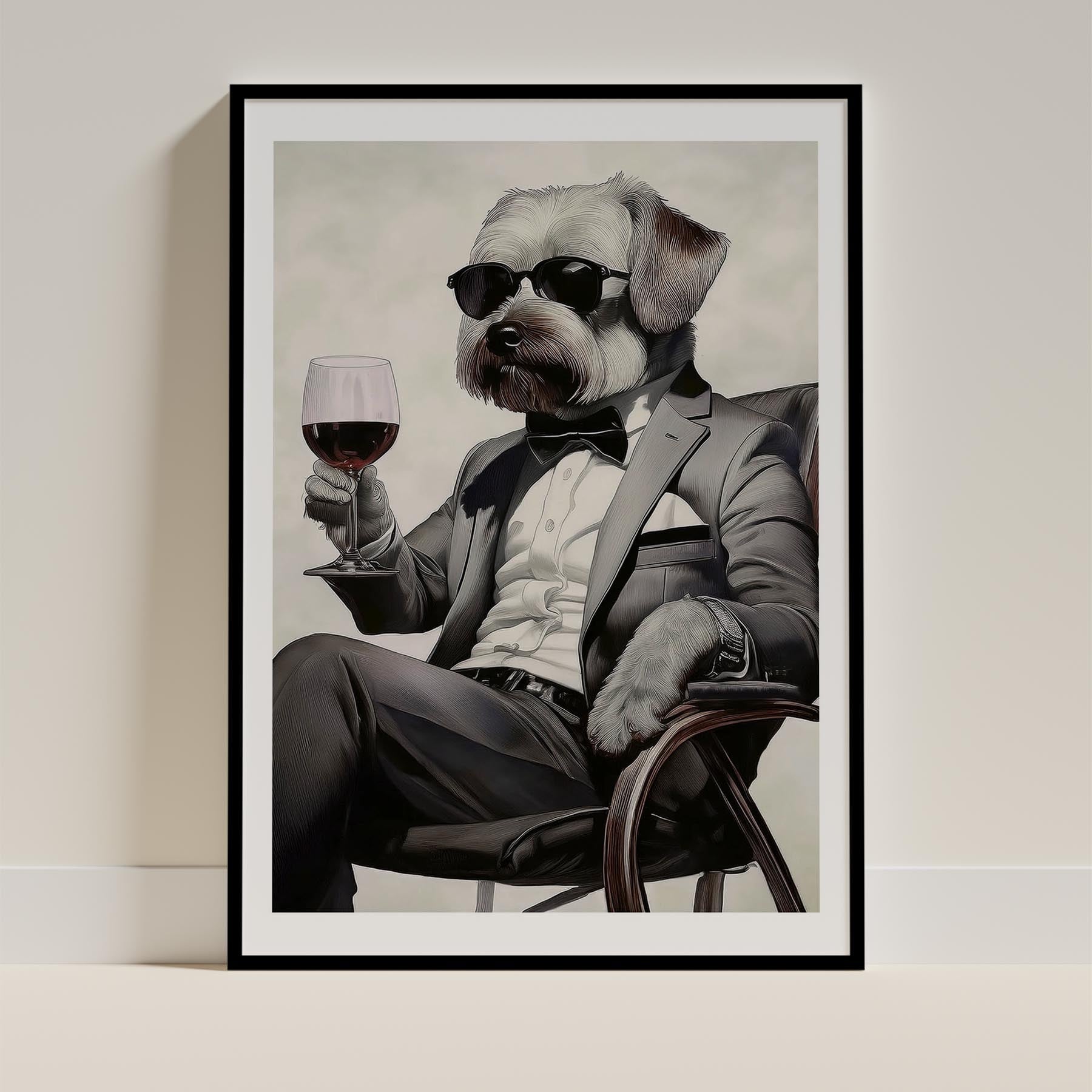 Maltese Dog Art Print Unframed Vol 1 | 11 Unique Designs | Wall Art Gift for Dog Lovers - Image 7 | Dogsy & Co