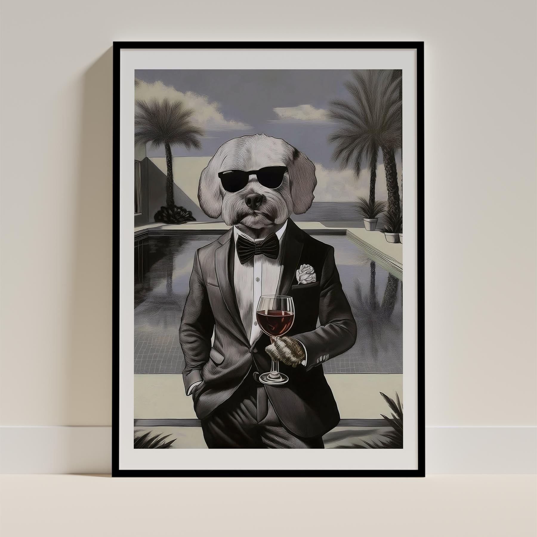 Maltese Dog Art Print Unframed Vol 1 | 11 Unique Designs | Wall Art Gift for Dog Lovers - Image 5 | Dogsy & Co