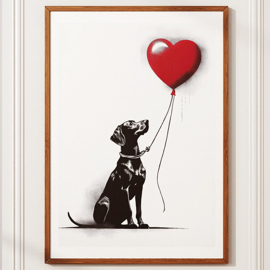 Rhoedesian Ridgeback DOGSY Series inspired by the Art of Banksy image 10