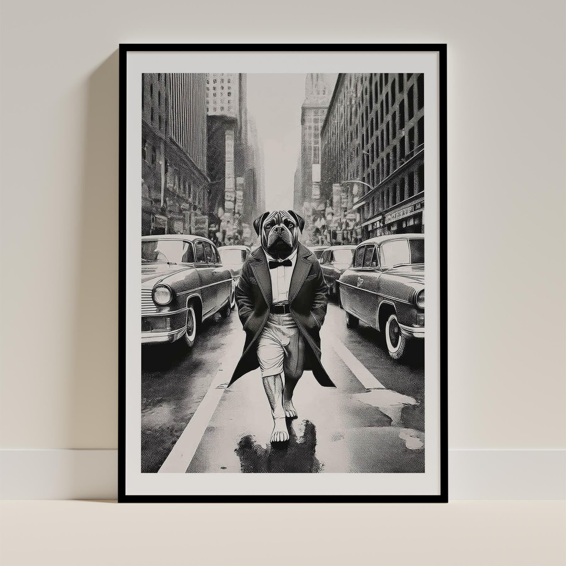 Bullmastiff Dog Art Print Unframed Vol 1 | 11 Unique Designs | Wall Art Gift for Dog Lovers - Image 4 | Dogsy & Co