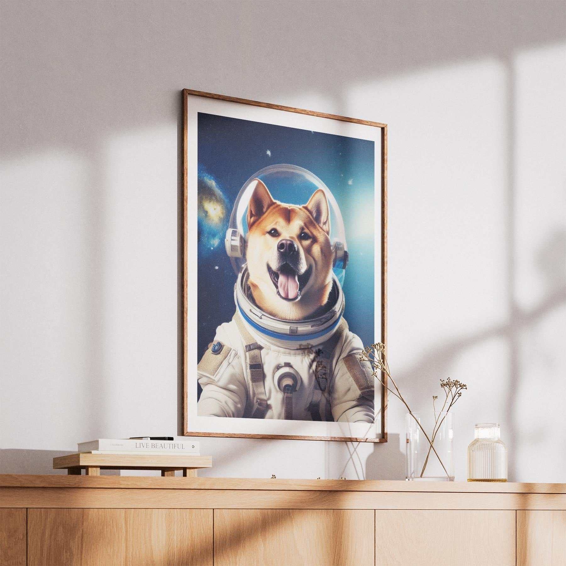 Akita Inu Astronaut Dog Series image 5