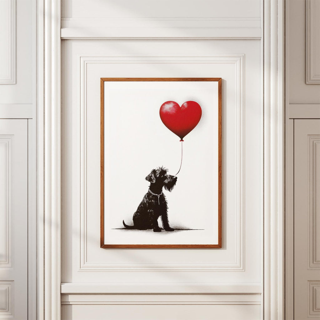 Irish Terrier DOGSY Series inspired by the Art of Banksy image 3