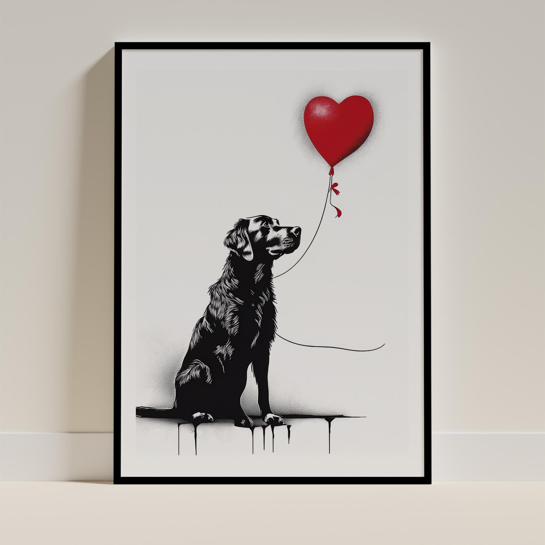 Murray River Retriever Dog Art Print Unframed | 4 Unique Designs | Wall Art Gift for Dog Lovers - Image 3 | Dogsy & Co