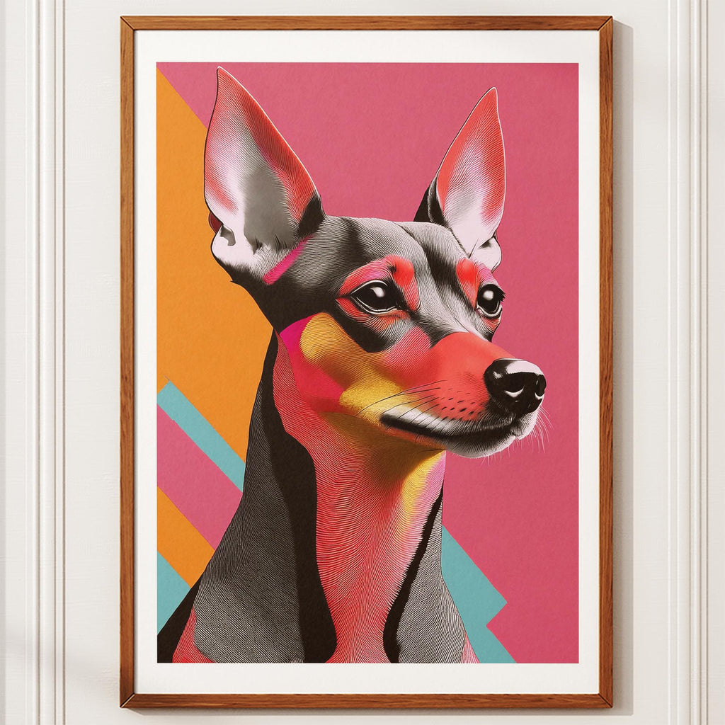 Miniature Pinscher Modern Pop Dog Series image 10