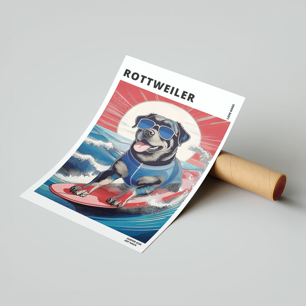 Rottweiler Hokosai Surfer Dogs 1 image 7