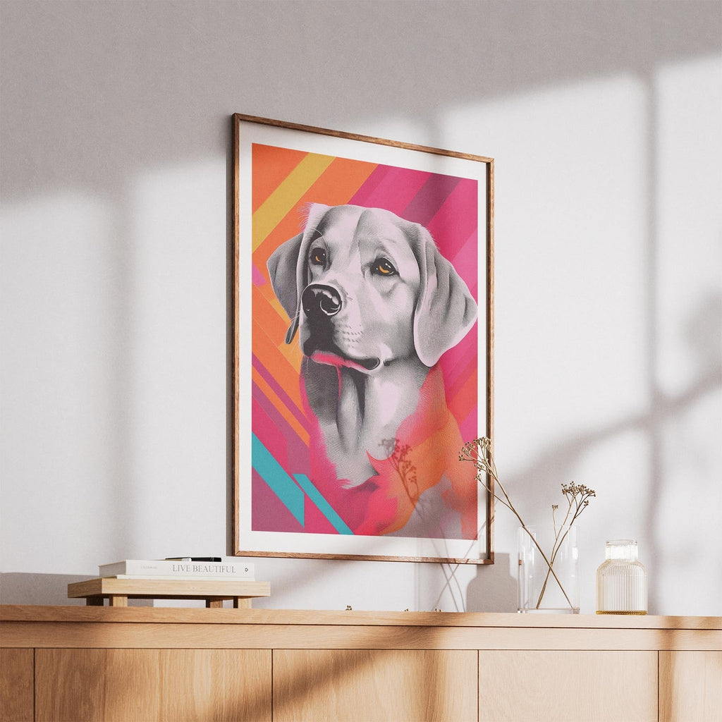 Golden Retriever Modern Pop Dog Series image 5