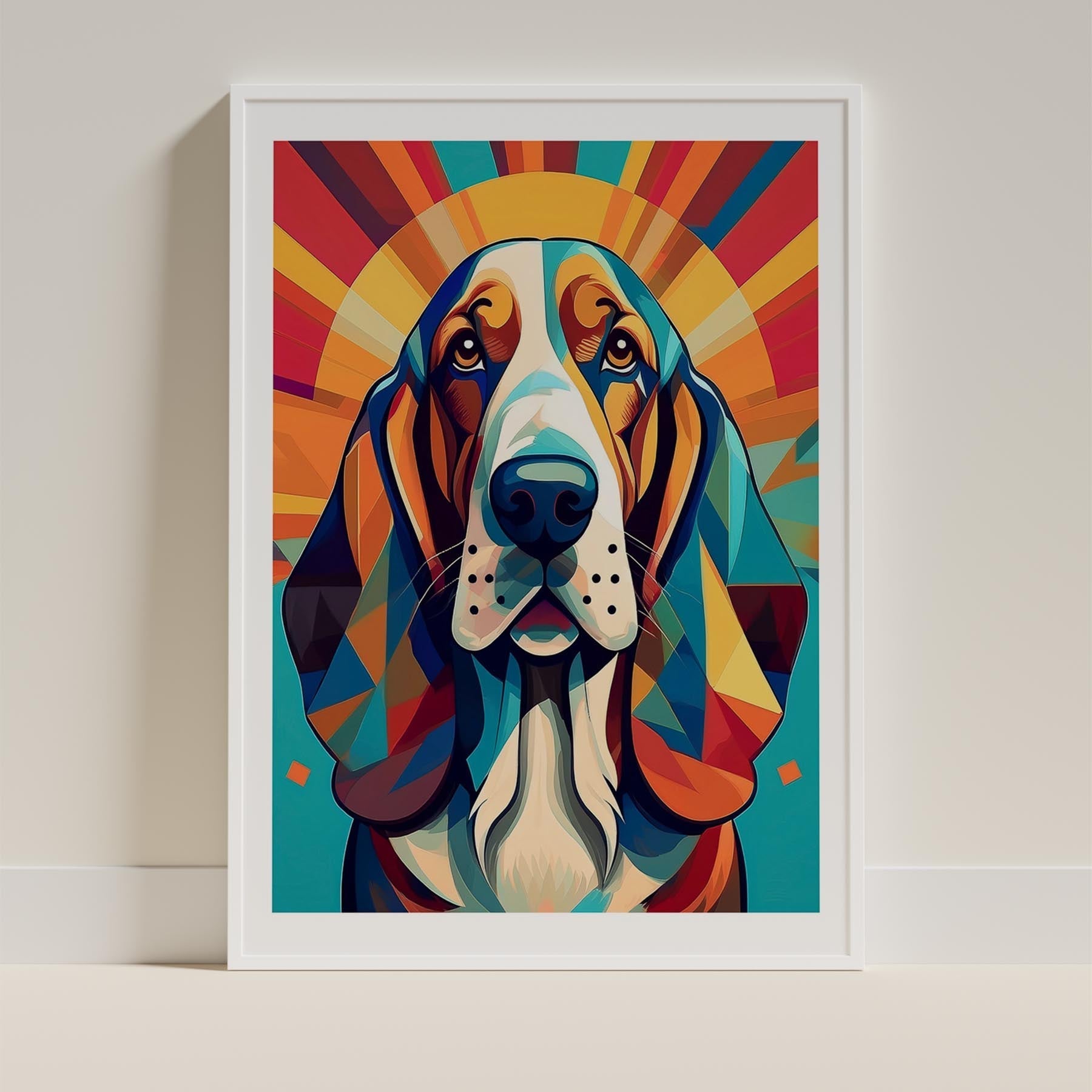 Basset Hound Colour Graphics 1 image 9