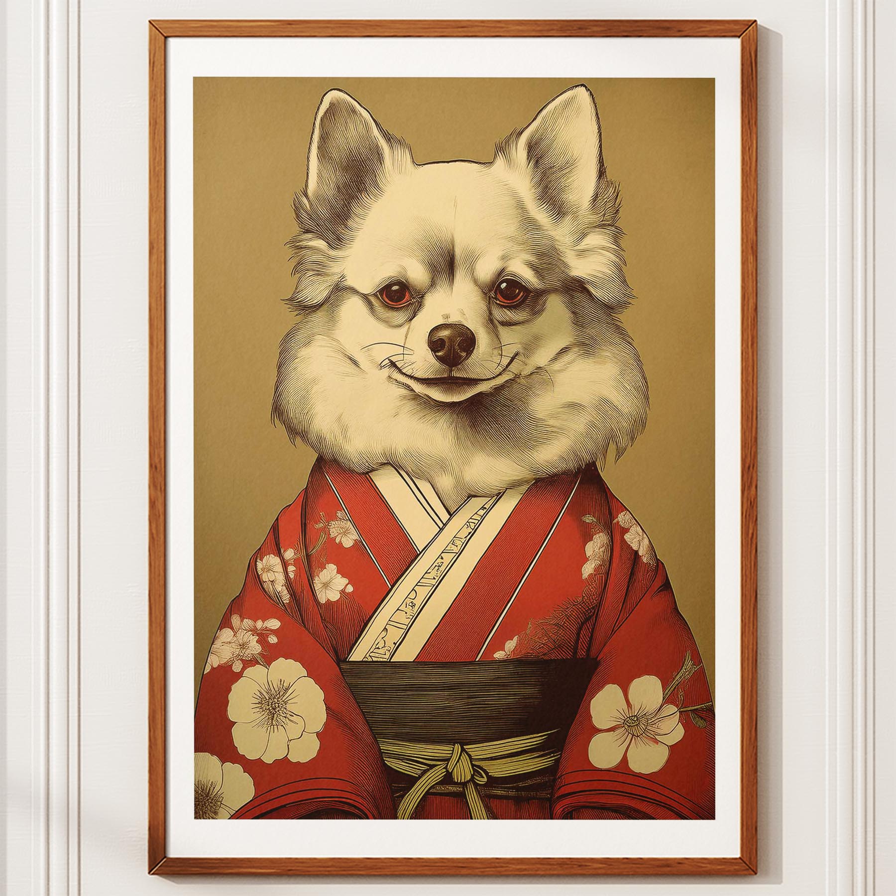 Pomeranian Japanse Kimono Dog Series image 10